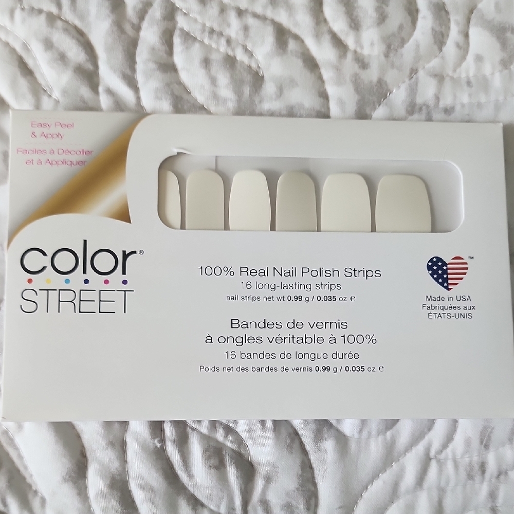 Color Street Swiss And Tell Nail Strips